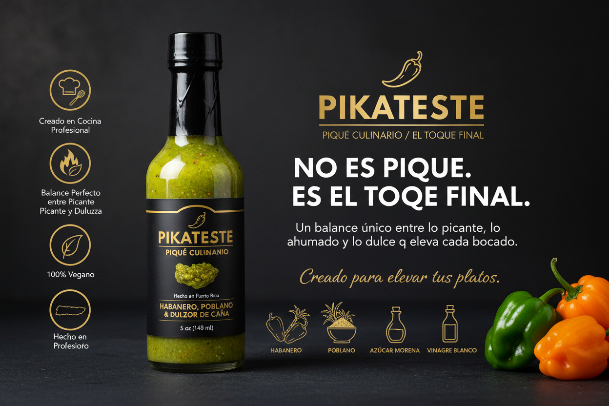 Banner promocional de Pikateste — Pique Culinario, El Toque Final